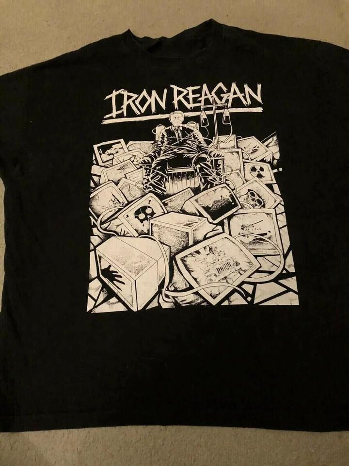 Iron-Reagan Band Cotton Black Unisex All Size S to 5XL TT1524 XXL
