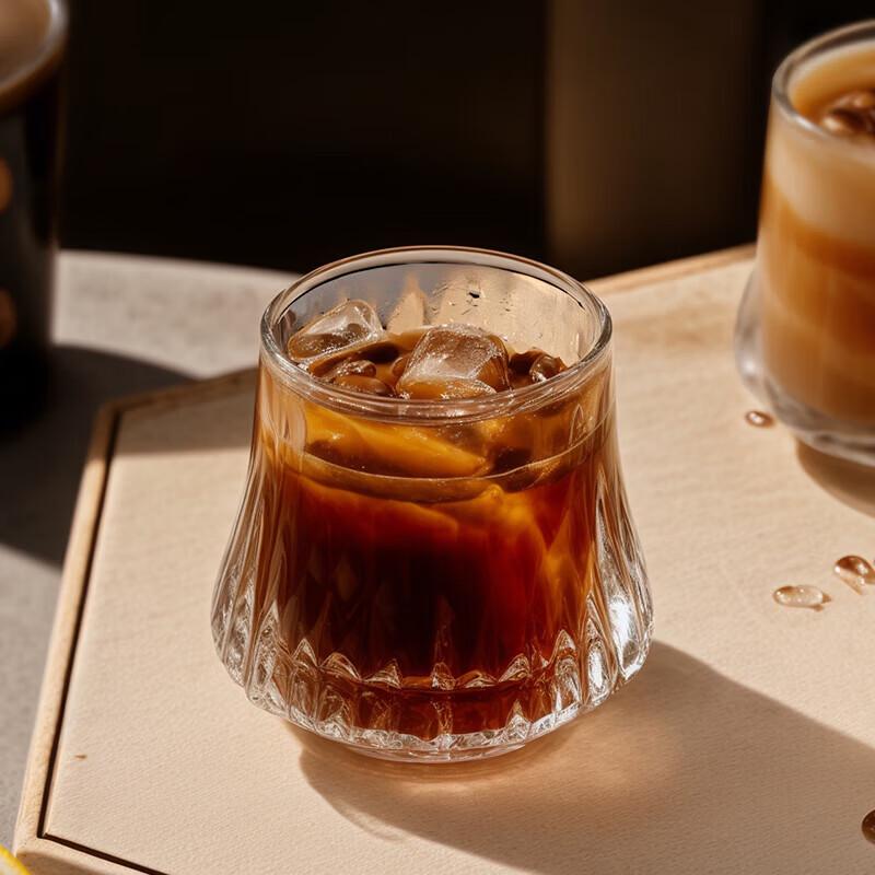 CLITON Glass Iced Coffee & Latte Cups