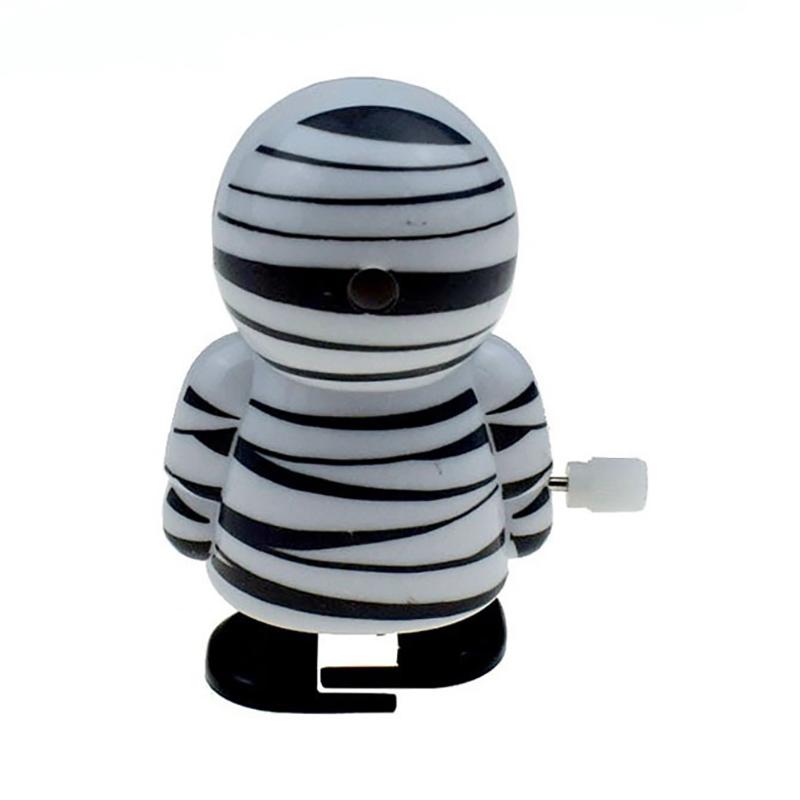 Retro mechanické natahovací kovové chodící skákání halloween dýňový skok duch netopýr robot mechanické hračky párty dekorace dárek