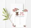 Inkdotpot Baby Shower Game Set Of 50 BabyA  AlphabetA  ABCA  Game Bear Jungle Animals Party