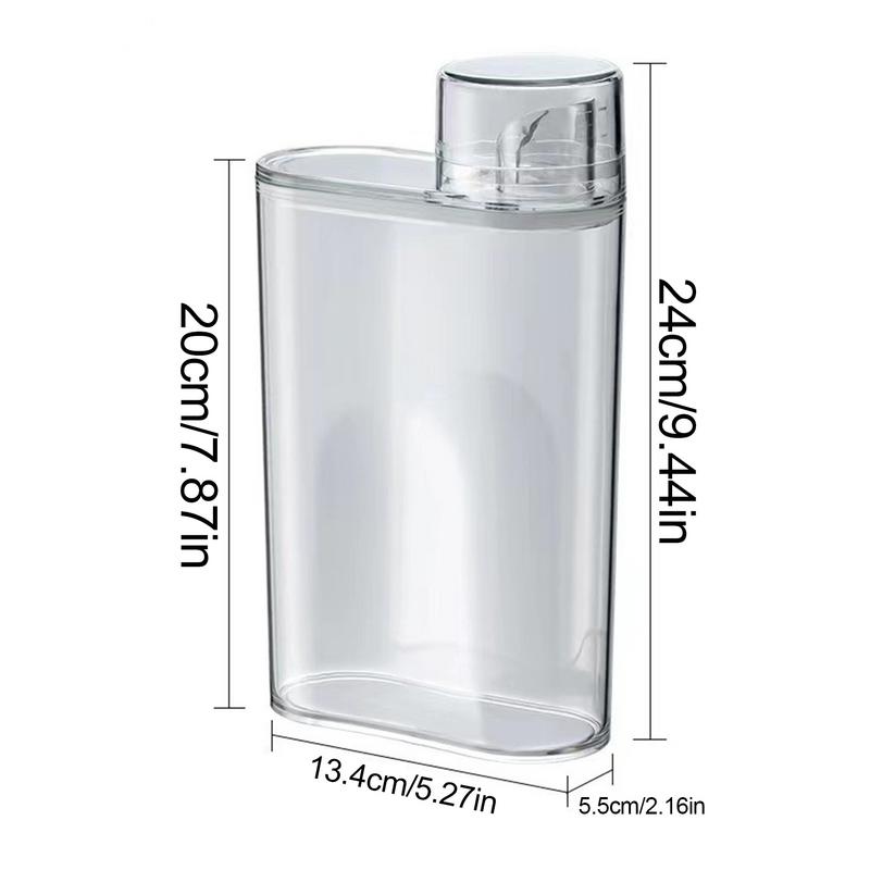 Fabric Softener Container Refillable Liquid Laundry Detergent Dispenser Laundry Detergent Dispensers For Washing Powder Softener