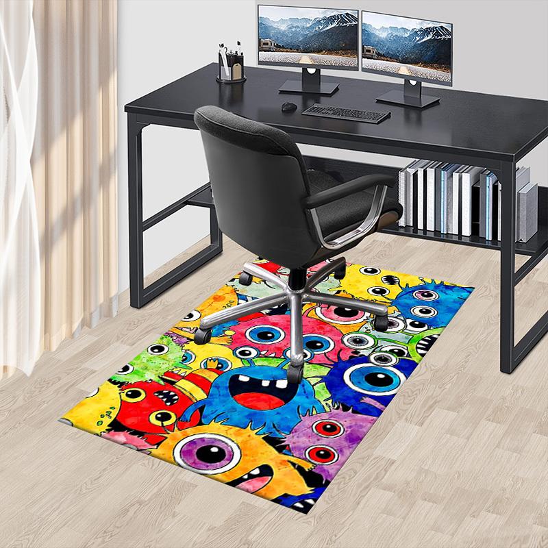1PC monster colorful Extra Large Non Slip Floor carpet, Office, family, bedroom, Studio   Large Area Rug Indoor Rugs, , Vibrant Colors