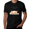 Sleepy Cat Club TShirt Plus Size Quick Dry Sports Tee