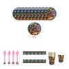 Encanto Birthday Mirabel Party Supplies Set Cake Top Banner Cups Plates Balloons