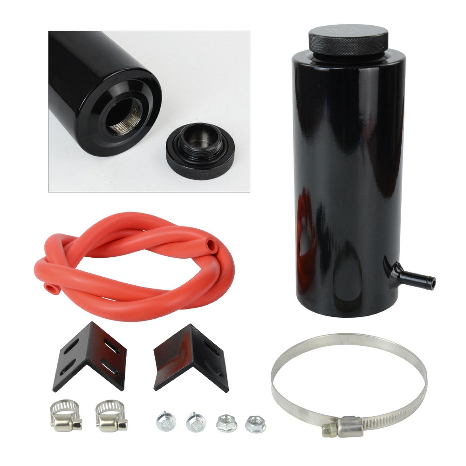 

Универсальный цилиндрический радиатор, бачок расширительный для охлаждающей жидкости с вентиляционным отверстием 1/16, уловительная бутылка, резервуар, алюминий, 800 мл One Size