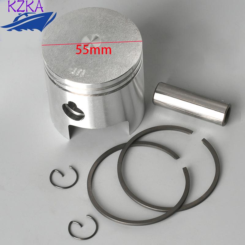 Outboard 351-00001 Piston Set 351-00011-0 Ring Set for Tohatsu Nissan M NS 9.9HP 15HP outboard engine boat motor 351-00001-1