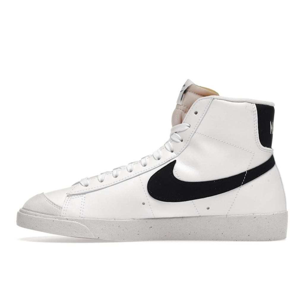 Nike (WMNS) Blazer Mid '77 Next Nature 'White Black' White Black Women's Lifestyle Shoes DO1344-101