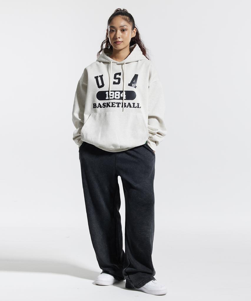CREAM SODA LAB Pigment Wide String Pants Black