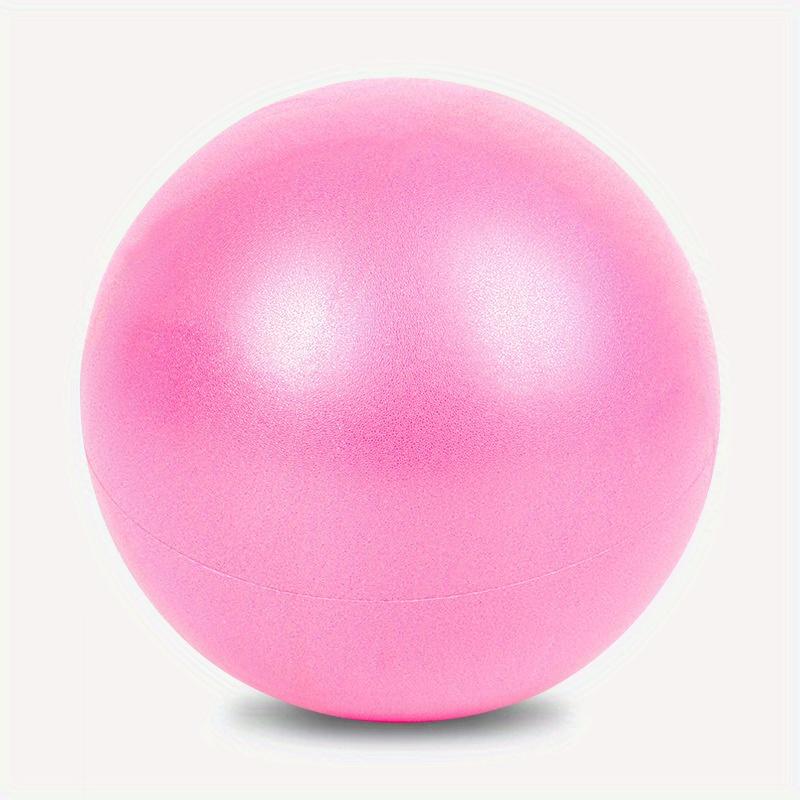 Mini fitness Pilates yoga ball, stability training, physical therapy and balance improvement, with inflatable straw