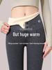 Extra Thick Wool Cotton Women's Base Layer Pants with Fleece-Lining - Slimming, No-Sag, Small Leg Design - Bestseller 2025 Arrival