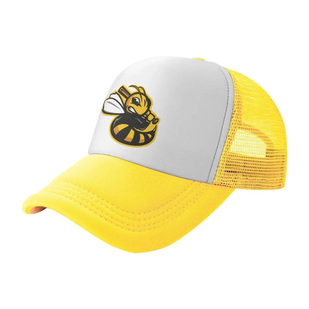 Salt Lake Bees Trucker HatsAdjustable Comfortable Mesh Shade Baseball Cap for Unisex Women Daily