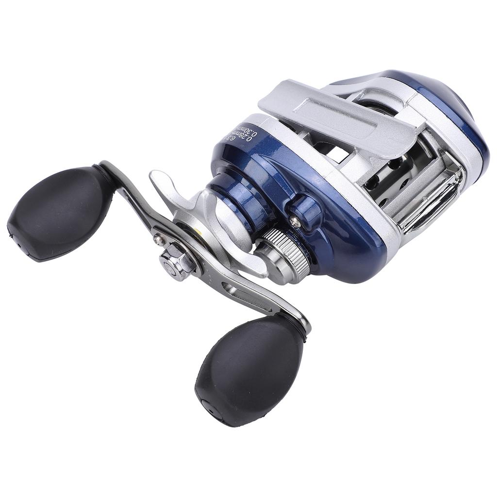 LV100 Metal Casting  Reel 6.3:1 Speed Ratio 10+1BB Magnetic Force Brake Fishing Wheel(Right Hand Type )