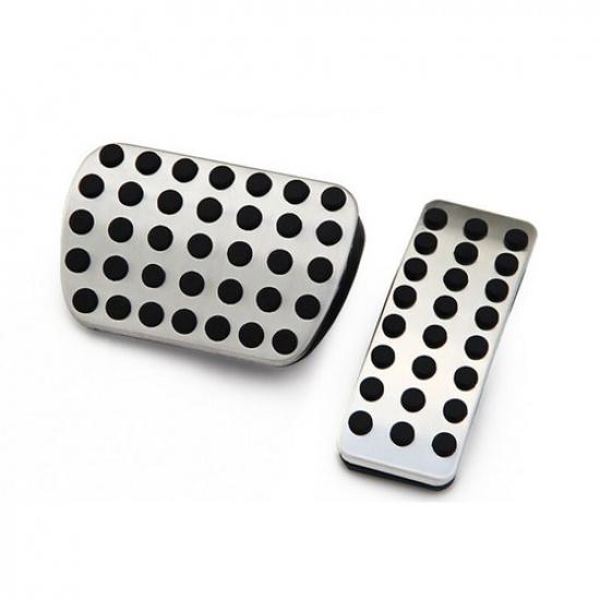 2pcs/set Car ide Gas Fuel Brake Pedal Pads trim Cover special for Benz GL TH