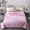 Summer Spring Ultrasound Cool Blanket Thin Wadding Comforter King Queen Size Bedspread Double Air Conditioning Camping Bed Quilt
