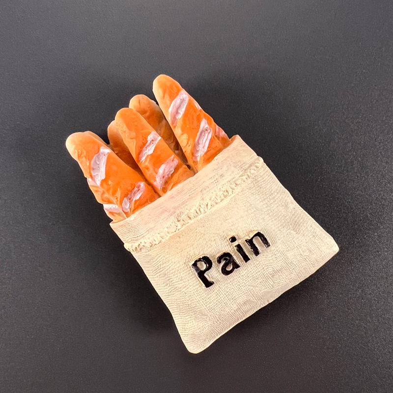 Magnet de Frigider Jucărie Alimentară Stereoscopică 3D - Autocolant Magnetic Decorativ Creativ