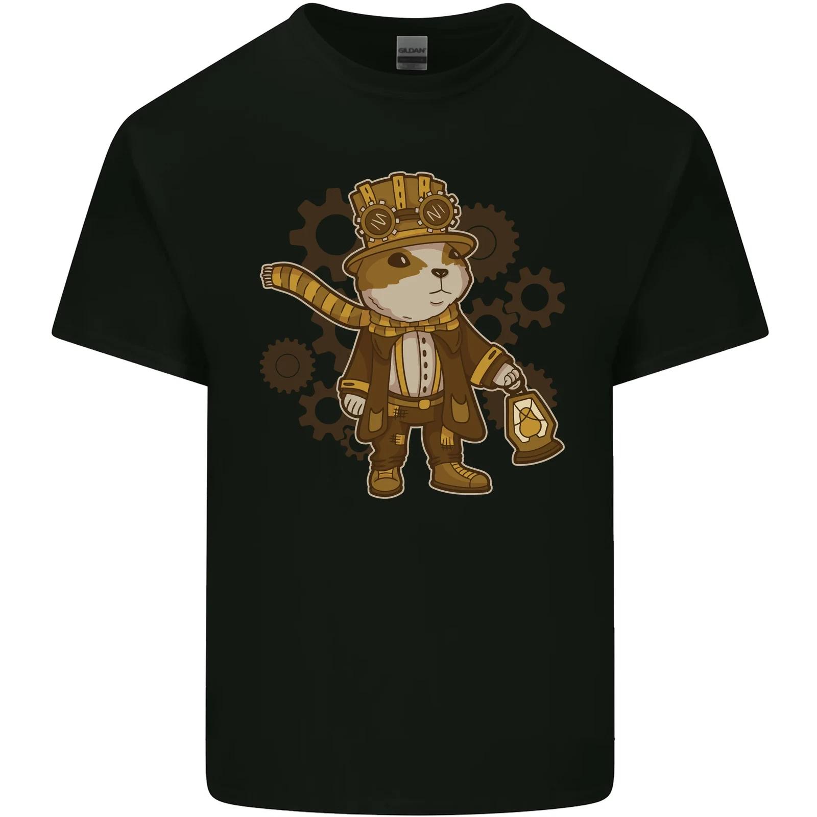 Steampunk Hamster Kids T-Shirt Childrens 2XL