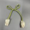 5Pcs Sweet Tulip Lace-up Straps Ornaments Curtains Tie Rope Fashion Curtain Tieback  Cake