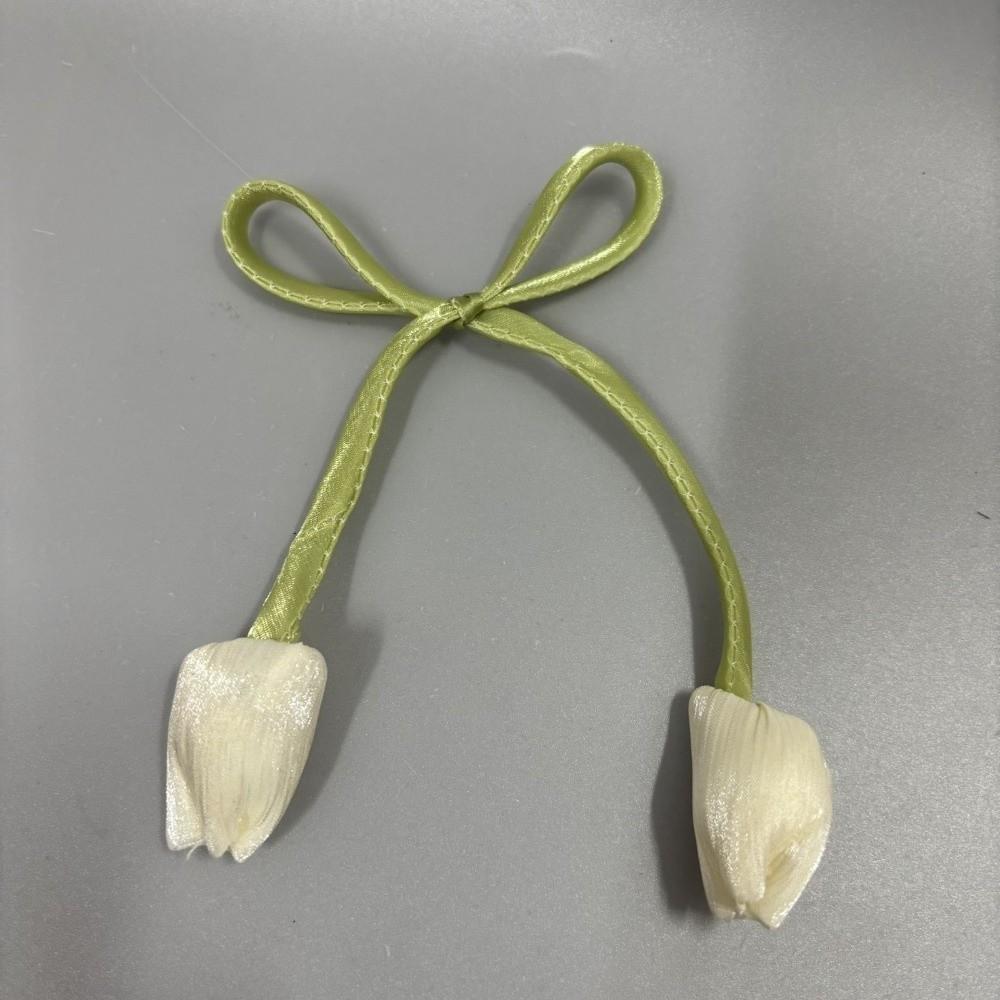 5Pcs Sweet Tulip Lace-up Straps Ornaments Curtains Tie Rope Fashion Curtain Tieback  Cake