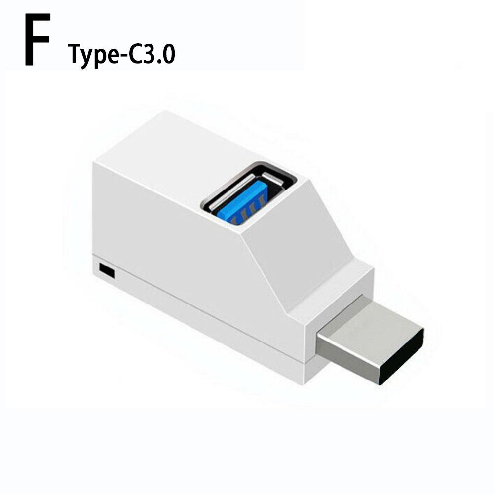 USB 3.0 HUB Adapter Extender Mini Splitter Box 1 To 3 Ports Data Transfer High Speed USB2.0 Hub For PC Laptop U Disk Card Reader