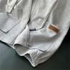 Spring and Autumn Male Vitality  Versatile Simple Jugendstil Sleeveless Hooded Sweatshirt
