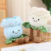 New Plant Series Rose Flower Plush Toys Soft Cartoon Pink Blue White  Dolls Home Decor Cute Baby Valentine's Day Gift For Girls