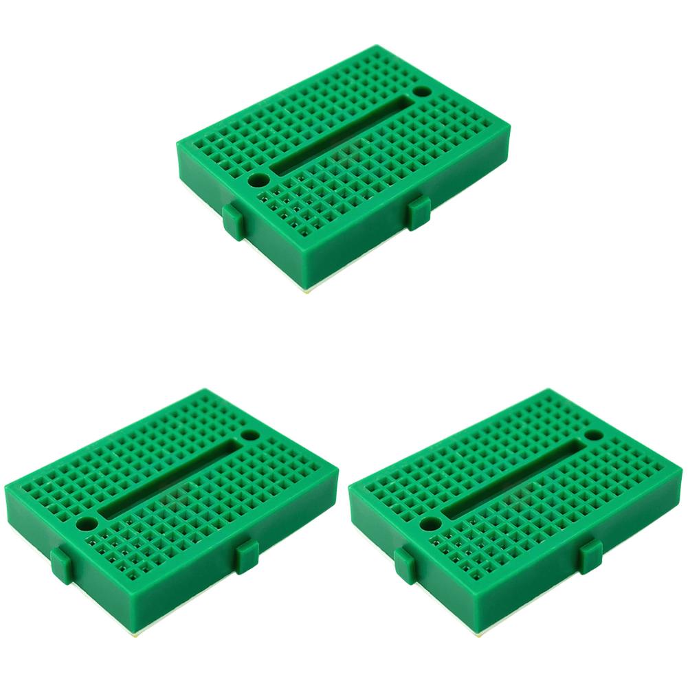 

SYB-170 Міні-макетна плата 35x47 мм без паяння для набору своїми руками (Зелений)