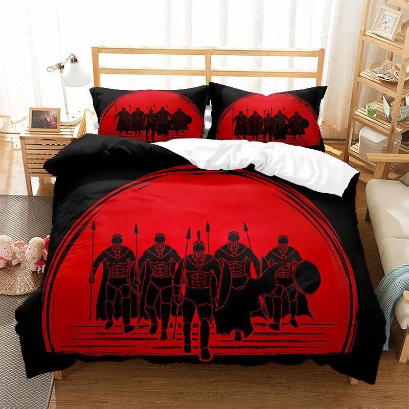 Comforter Luxury Kungfu Design Yin And Yang Bedding Set Chinese Martial Art Boys Full King Size Sports Comforter Set