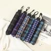 Nan Qiao Enlarged 3-Fold Classic Plaid Umbrella (21-inch Rib)