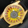 ART DECO VINTAGE HAND-WINDING SWISS MENS REFURBISHED YELLOW DIAL WATCH A701185-5 R205b-a701185