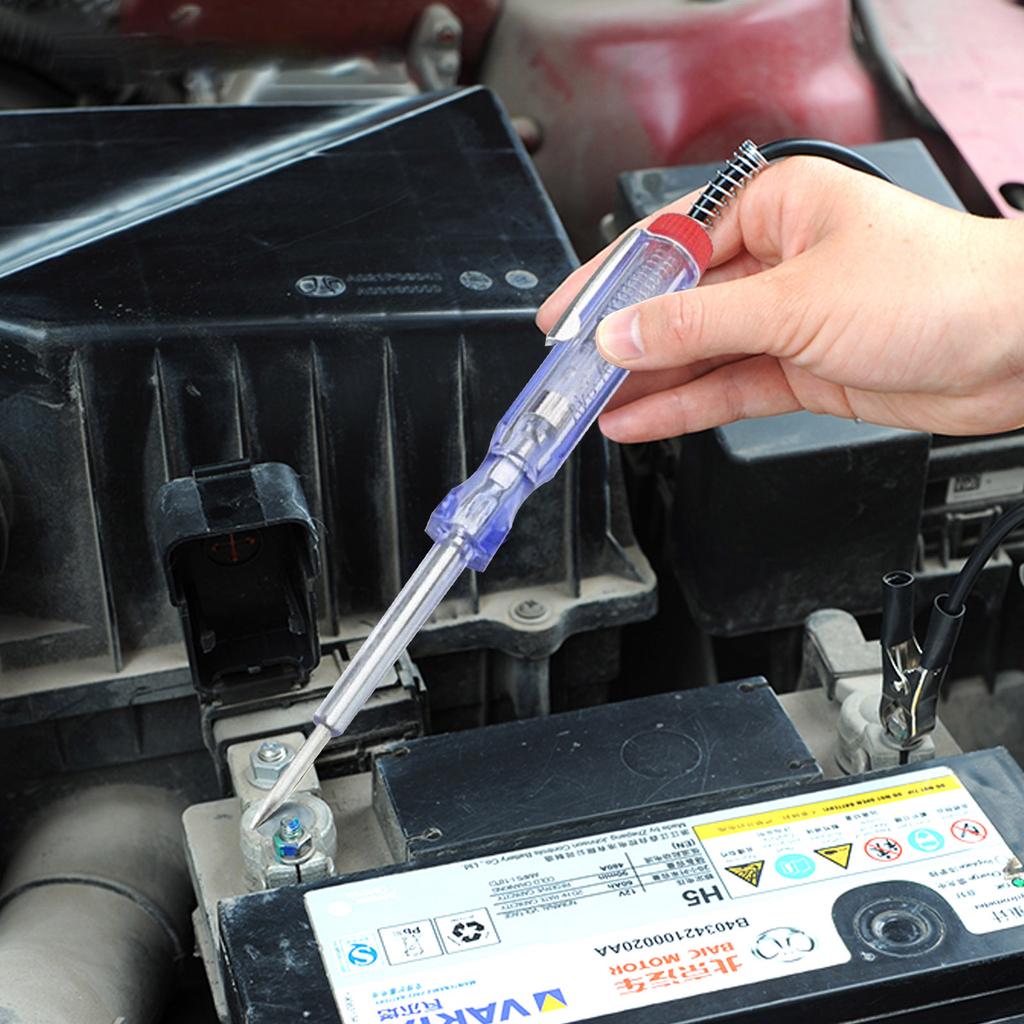 6V 12V 24V Automobilový tester obvodů pro motocykly, měřidlo, voltmetr, detektor pera, diagnostický nástroj, tester pojistek pro Honda Polo