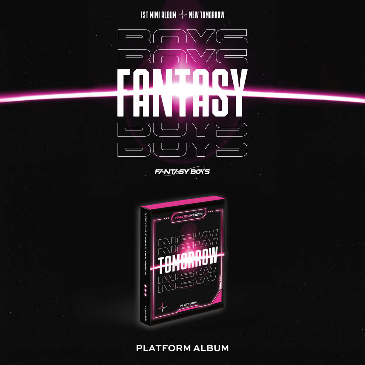 

FANTASY BOYS - 1st Mini Album: NEW TOMORROW [Platform ver.]