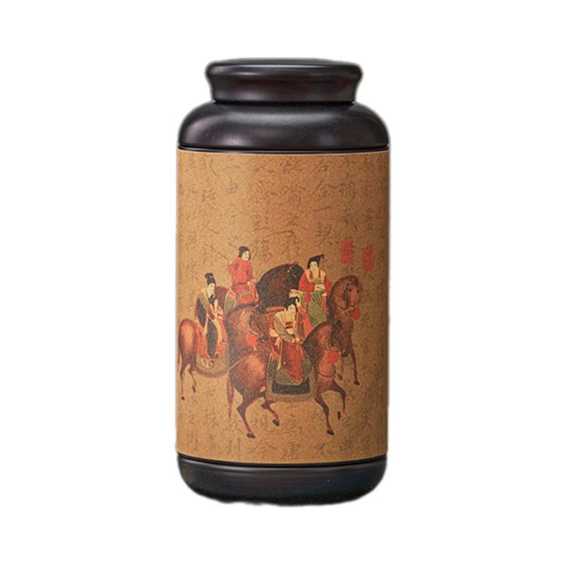 Tinplate Tea Canister Empty Tea Tin Can Storage Box for Food Coffee Chocolate 1 748₽