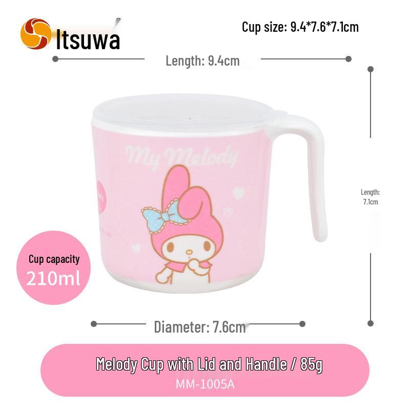 Wuhe Melody Cute Cartoon Tableware Set: Baby Bowl, Plate, and Spoon