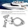 2pcs Boat Hinged Upper Jaw Slide 316 Stainless Steel Marine Hardware Fitting Tip Style Bimini Top Hinge Rail Mount (22mm)