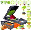 25in1 Multifunction Vegetable Chopper Fruit Slicer Onion Dicer Potato Grater Garlic Press Vegetable Cutter Kitchen Gadgets Tool