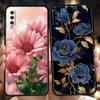 Flower Phone Case for Samsung Galaxy A24 A13 A53 A73 A33 A22 A12 A02 A03 A05 A70 A50 A10 A20 5G Silicone Shell Capas Bags Fundas