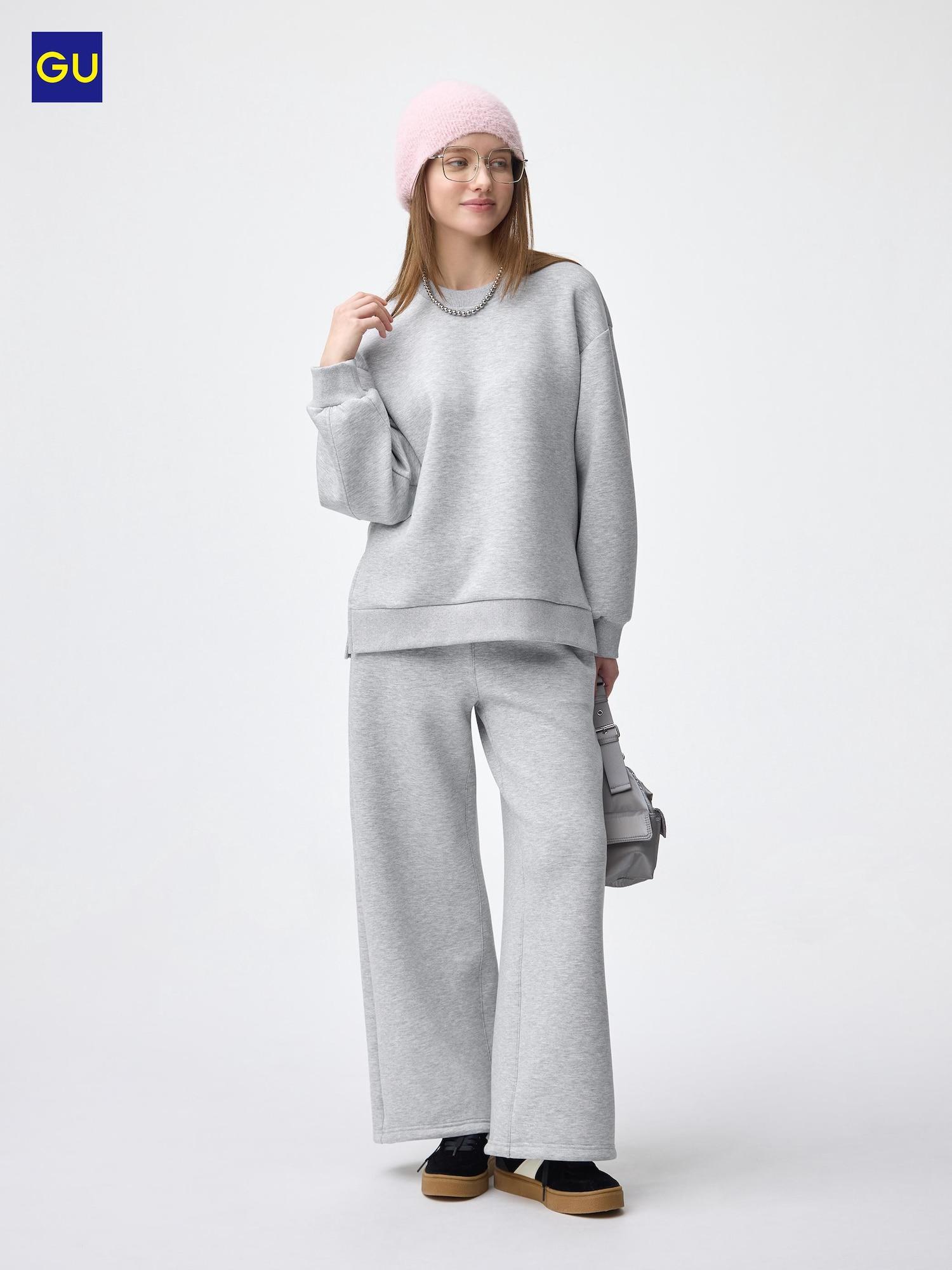 Uniqlo Толстовка Гу Пуфф Мешковатые Штаны