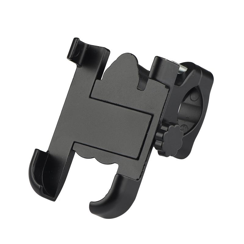 Mobile Phone Holder, Aluminum Alloy Phone Charging Holder for Motorcycle Manual clip