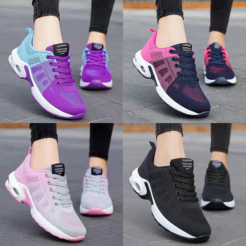 Summer Breathable Women Casual Walking Shoes Shoes Height Increase Ladies Platform Daily Running Sneakers Anti Slip Shoes