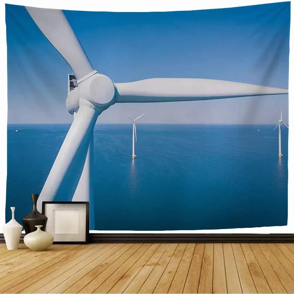 Гобелен с изображением ветряной турбины — фото 7