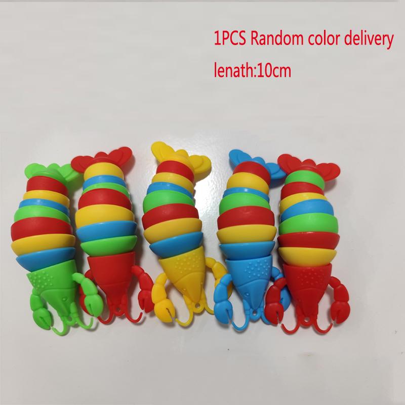 Alligator Caterpillar Unique Articulated Children'S Exploration Fun Toy 3D Sensory Fidget Toy Pressure Relief Anti-Anxiety Toy
