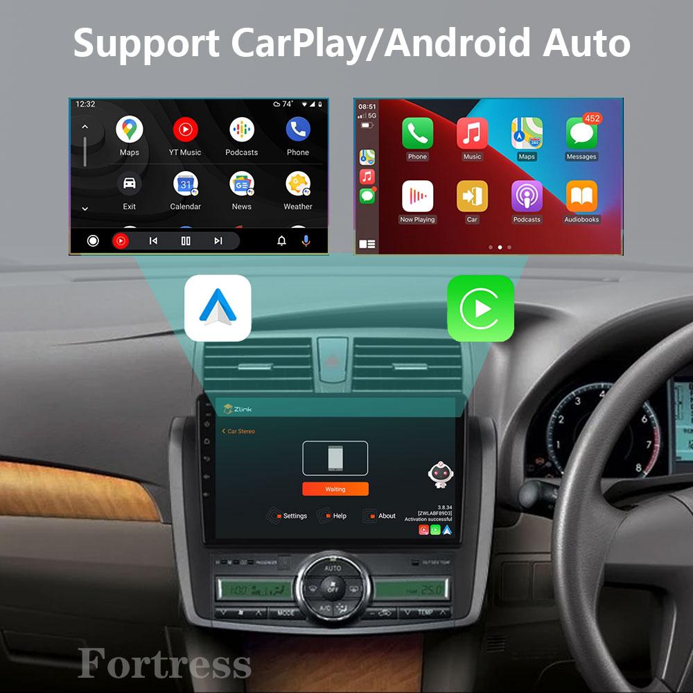 Android 13 For Toyota Allion T260 Premio 2007 - 2020 Multimedia GPS Bluetooth BT Carplay Stereo WIFI QLED Car Radio Video Player