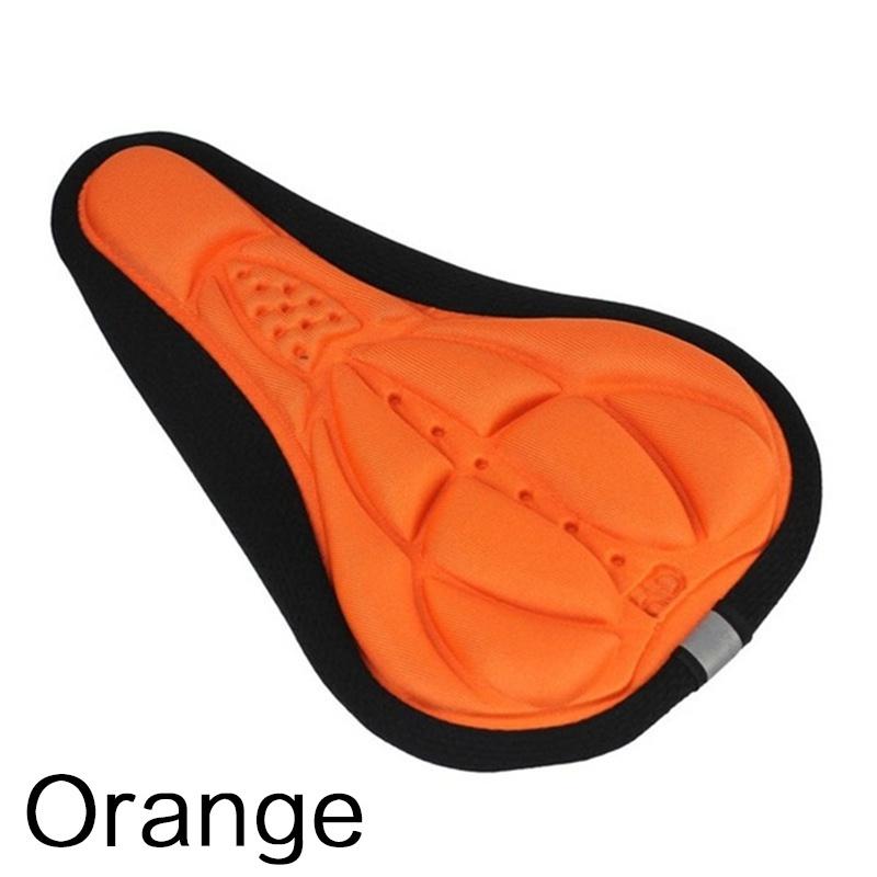 1PC 3D Pad Bike Bicycle Seat Cover Cushion Cycling Bike Seat Cushion Silicone Exercise