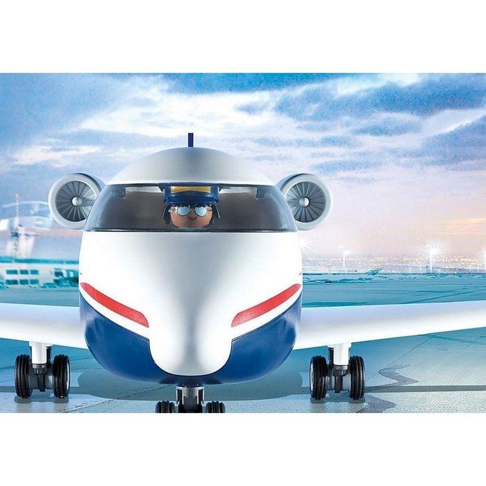 Jeux de construction - PLAYMOBIL - JET PRIVE 70533 - Blanc et bleu - A partir de 4 ans - Plastique