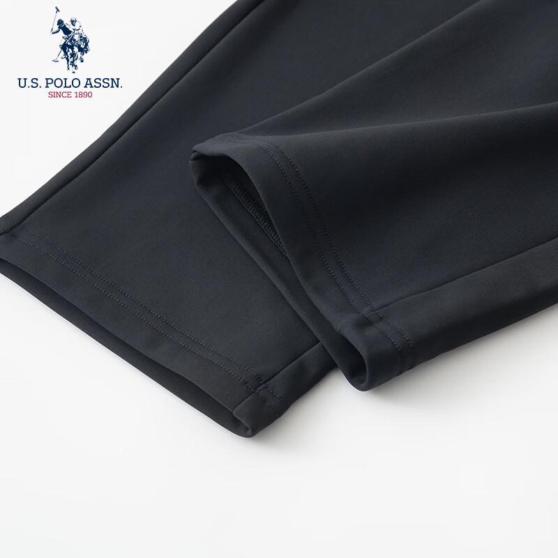 U.S. POLO ASSN. Men's Fleece-Lined Wrinkle-Free Warm Sweatpants