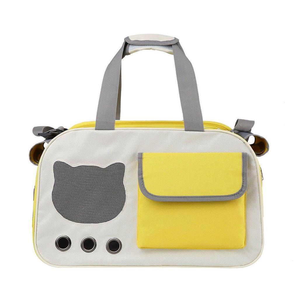 Travel-Ready Breathable Crossbody Pet Carrier: Stylish, Versatile & Lightweight for Your Pet's Freedom
