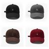 Casual Cotton Baseball Cap For Women Autumn Sun Protection Wide Brim Hat For Travel