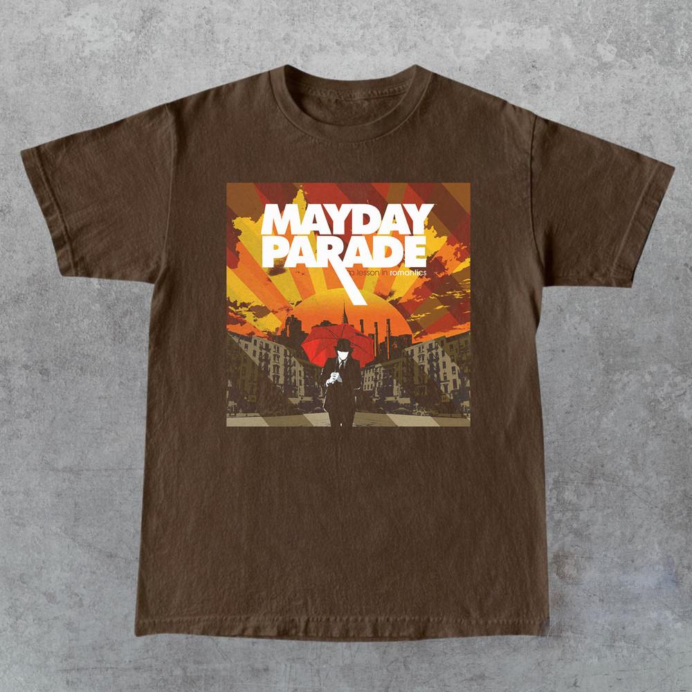 Mayday Parade BAND A Lesson In Romantics Cotton T Shirt Full Size S-3XL Unisex T-Shirt L