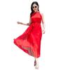 Mulberry Silk Bohemian Long Dress for Women