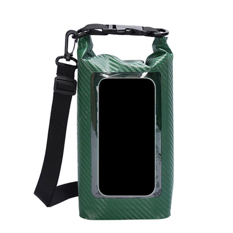 Splashes Proof Dry Bag With Transparents Window Durability Waterproofed Pouches for Fishing Snorkeling Trip